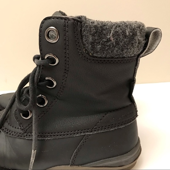 Unisex Acton Shadow winter boots big kids size 4 - Picture 4 of 13